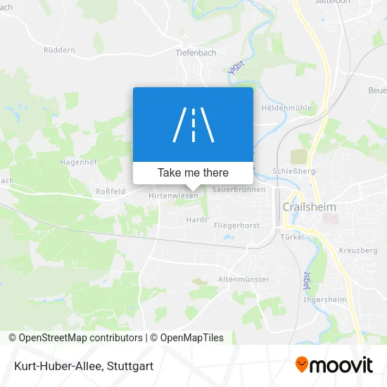 Карта Kurt-Huber-Allee
