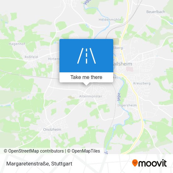Margaretenstraße map