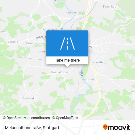 Melanchthonstraße map
