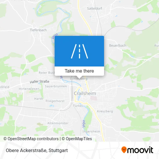 Карта Obere Ackerstraße