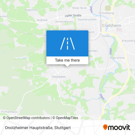 Onolzheimer Hauptstraße map