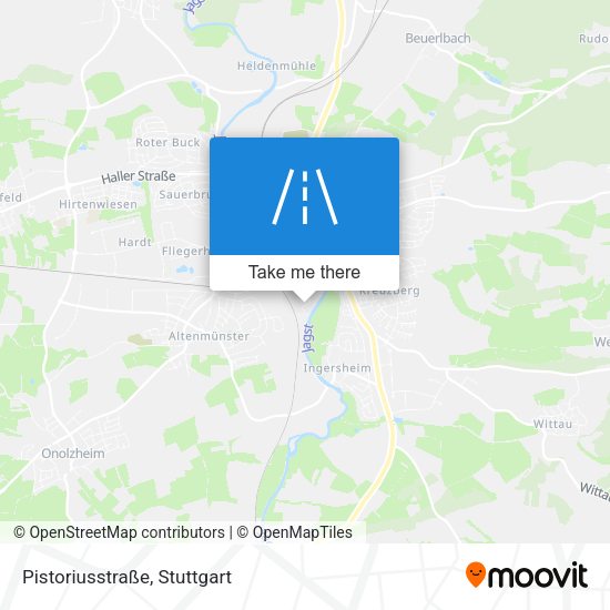 Pistoriusstraße map