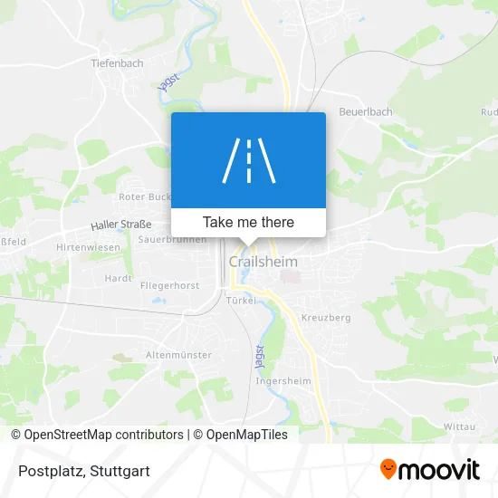 Postplatz map