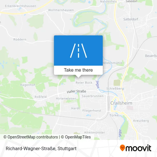 Карта Richard-Wagner-Straße
