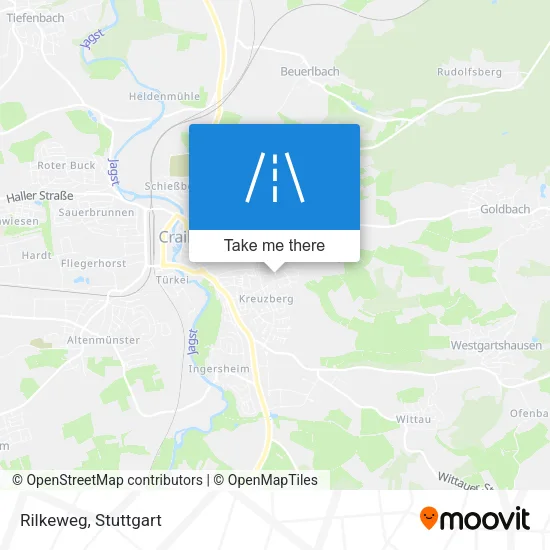 Карта Rilkeweg