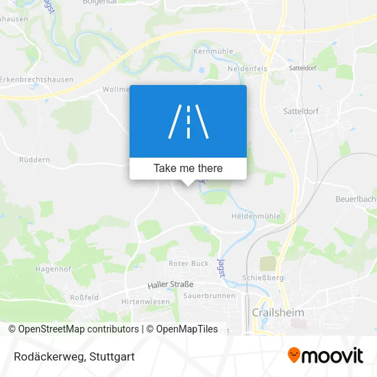 Карта Rodäckerweg