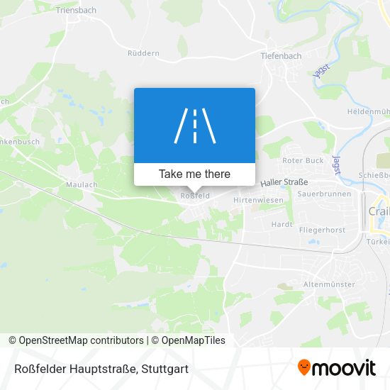 Roßfelder Hauptstraße map