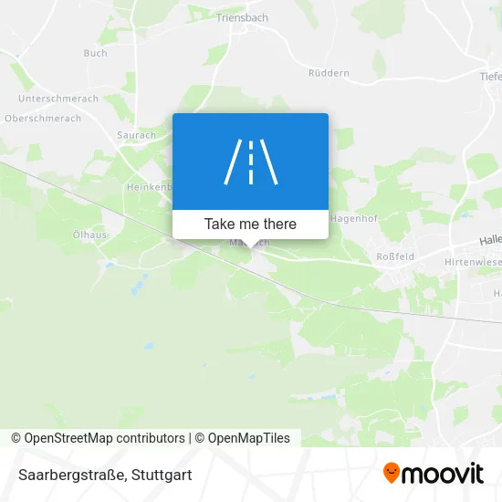 Карта Saarbergstraße