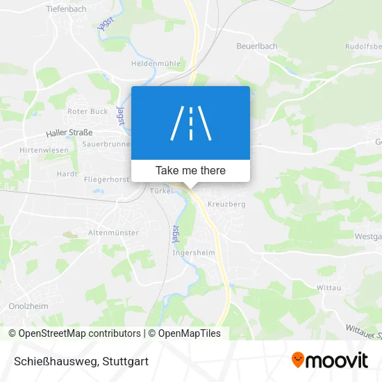 Карта Schießhausweg