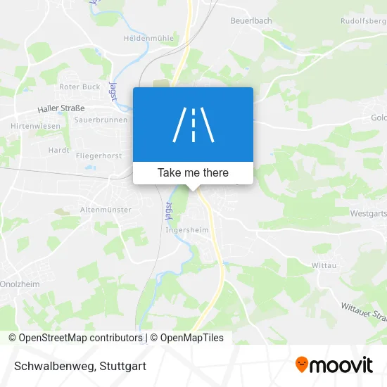 Карта Schwalbenweg