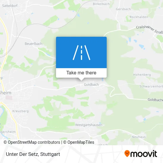 Карта Unter Der Setz