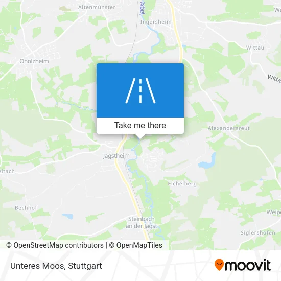 Карта Unteres Moos