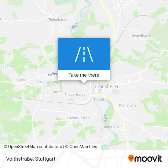 Карта Voithstraße