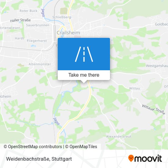 Weidenbachstraße map
