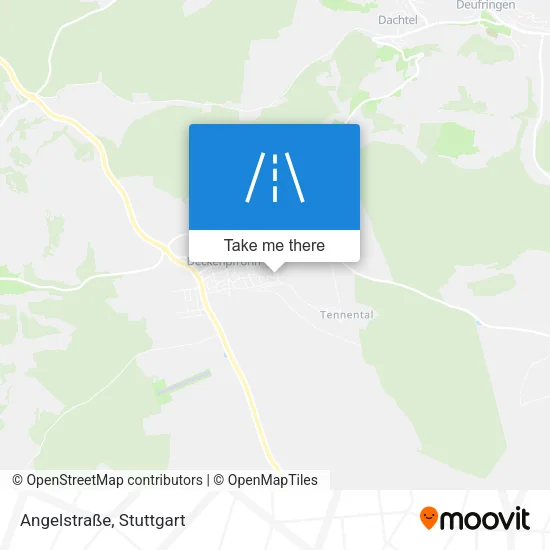 Карта Angelstraße