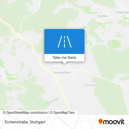 Карта Eichenstraße