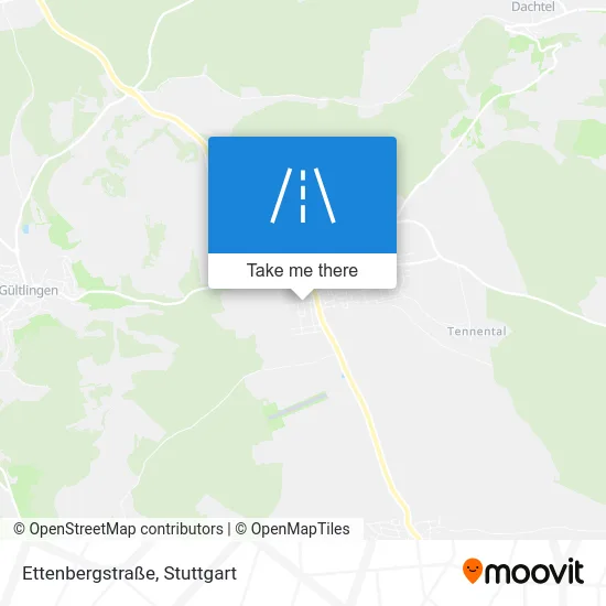 Карта Ettenbergstraße