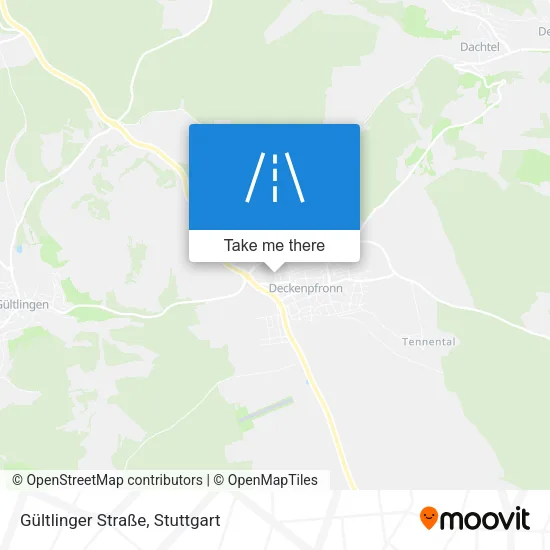 Gültlinger Straße map