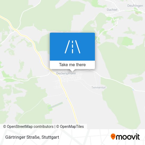 Gärtringer Straße map