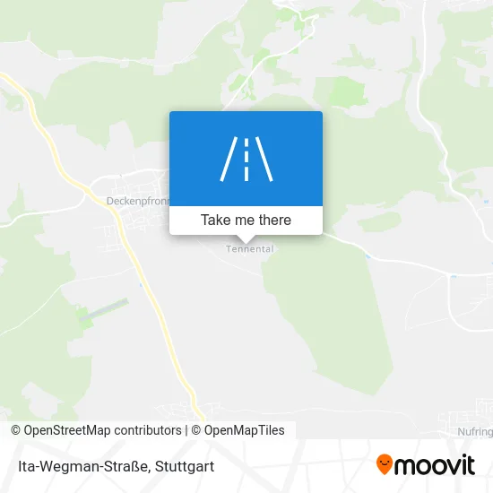 Карта Ita-Wegman-Straße
