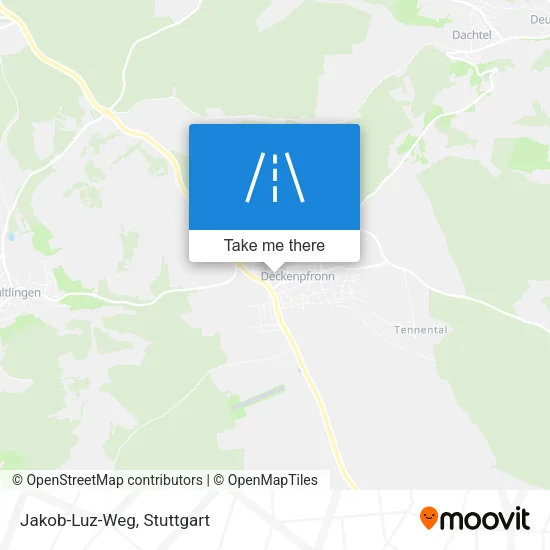 Карта Jakob-Luz-Weg
