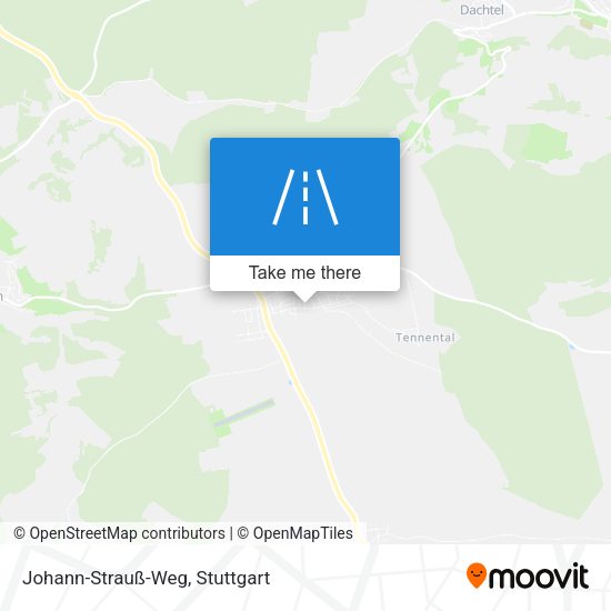 Johann-Strauß-Weg map