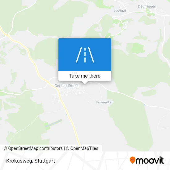 Карта Krokusweg