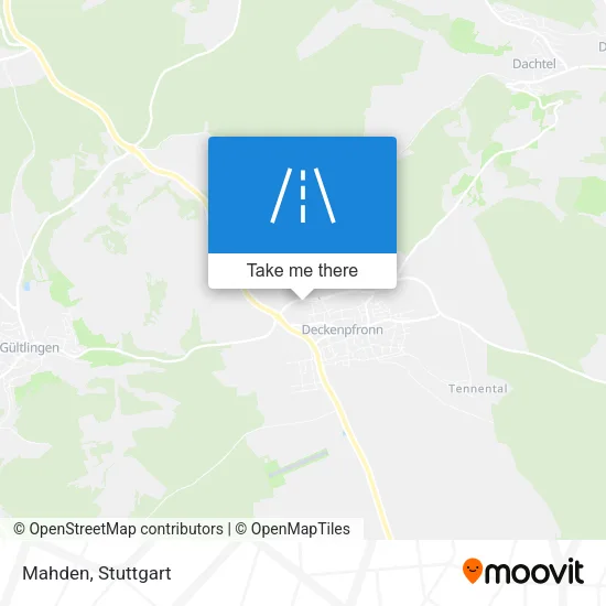Карта Mahden
