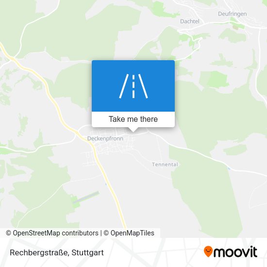 Rechbergstraße map