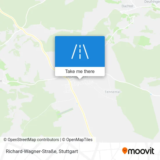 Карта Richard-Wagner-Straße