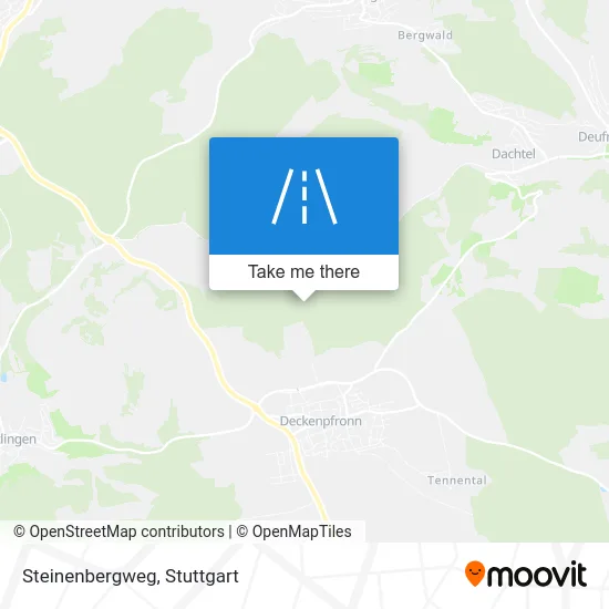 Steinenbergweg map