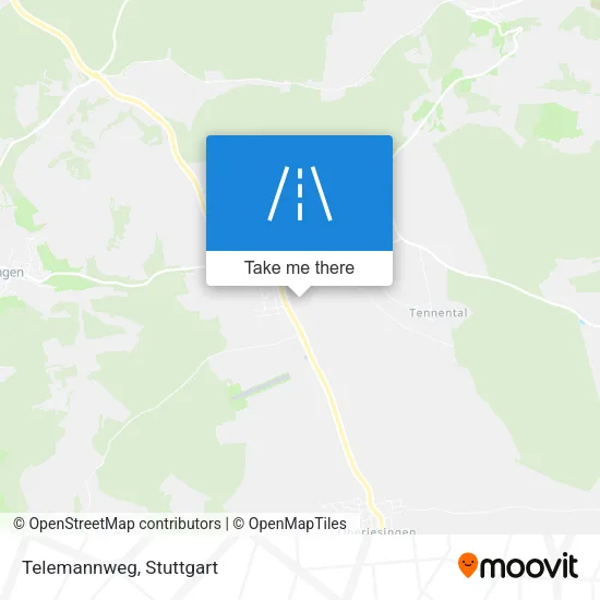 Карта Telemannweg