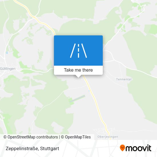 Карта Zeppelinstraße