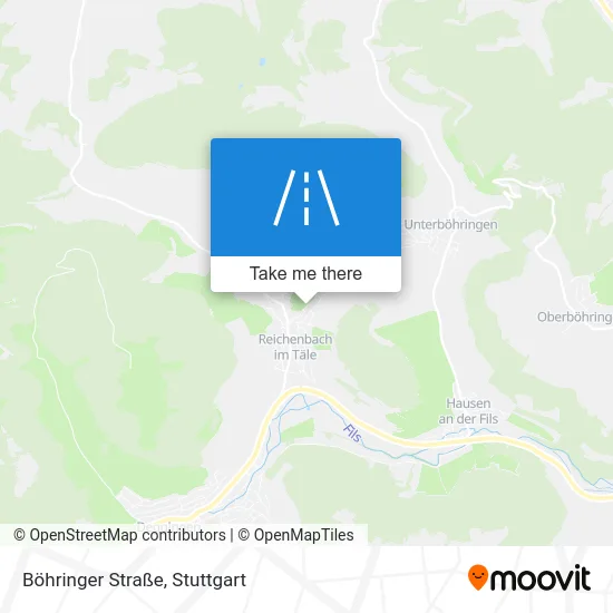 Карта Böhringer Straße