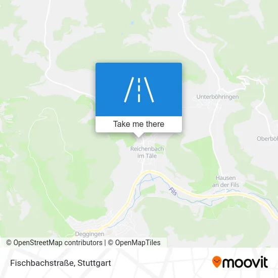 Карта Fischbachstraße