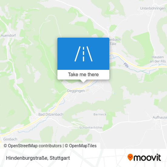 Hindenburgstraße map