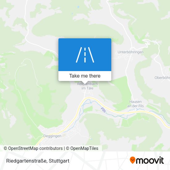 Riedgartenstraße map