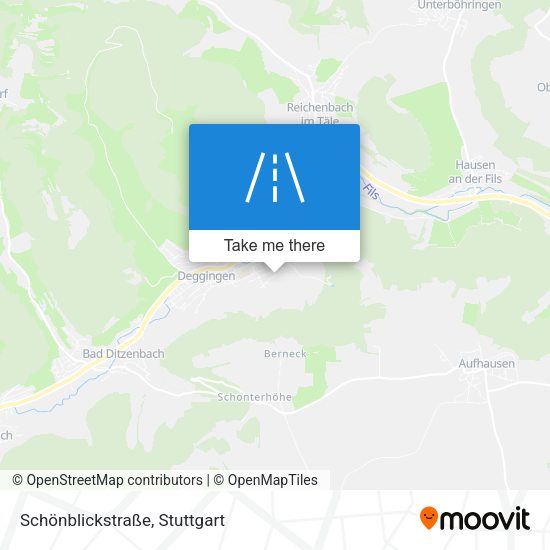 Schönblickstraße map