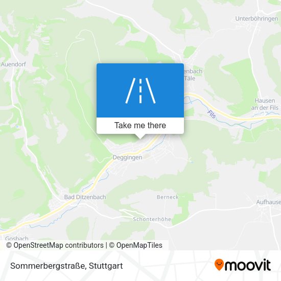 Sommerbergstraße map