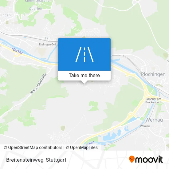 Карта Breitensteinweg