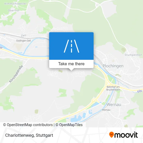 Карта Charlottenweg