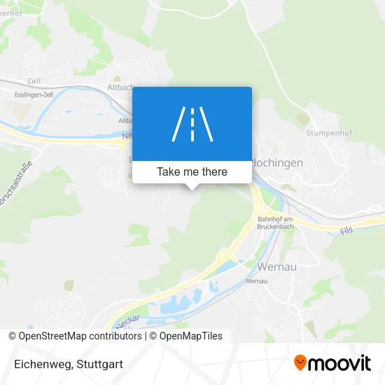 Карта Eichenweg