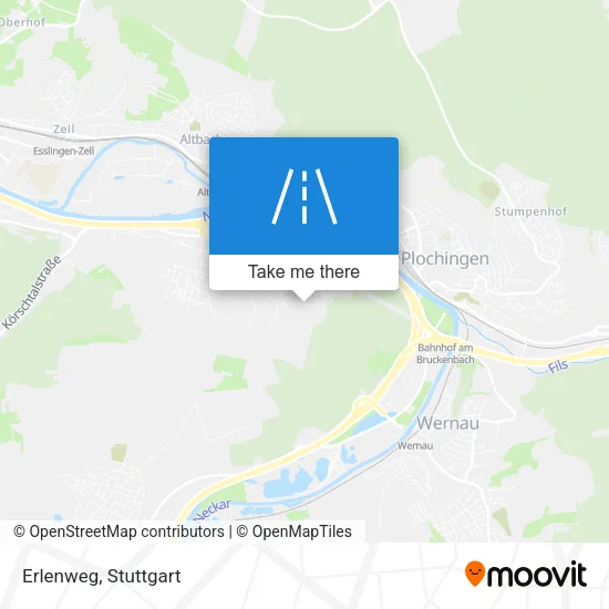 Карта Erlenweg
