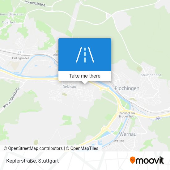 Keplerstraße map