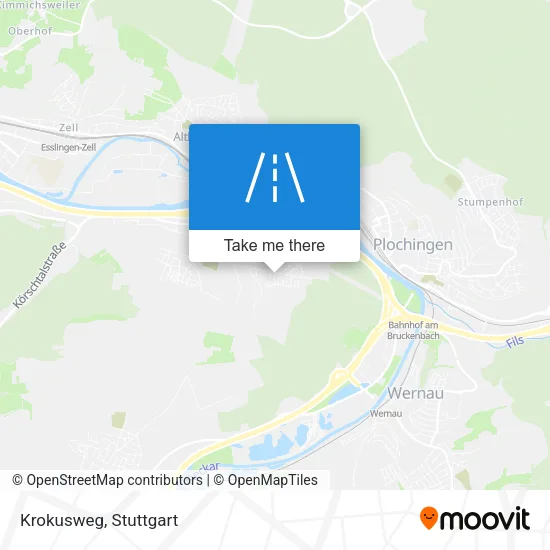 Карта Krokusweg