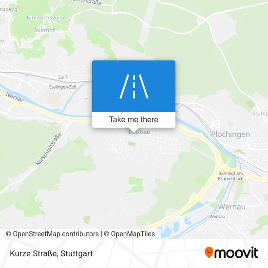 Kurze Straße map