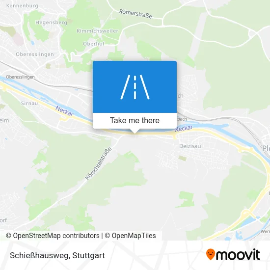 Карта Schießhausweg