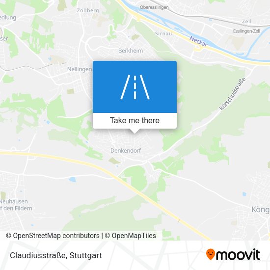 Карта Claudiusstraße