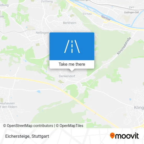 Карта Eichersteige