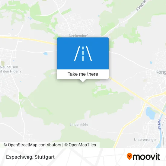 Карта Espachweg